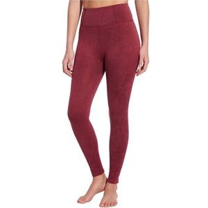 Calia seamless high waisted leggings star cutout design crimson trek siz…